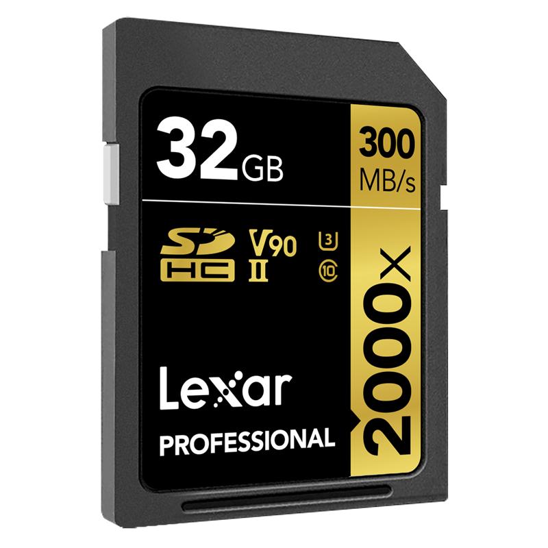 Thẻ Nhớ SDHC Lexar 32GB 300MB/260MB/s (2000x)