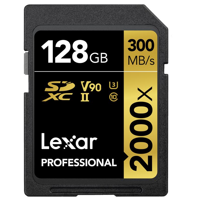 Thẻ Nhớ SDXC Lexar 128GB 300MB/260MB/s (2000x)