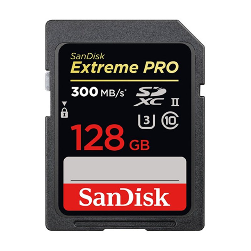 Thẻ Nhớ SDXC Sandisk Extreme Pro 128GB 300MB/s