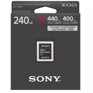 THẺ NHỚ SONY XQD G-SERIES 240GB 440MB/S QD-G240F - CHÍNH HÃNG