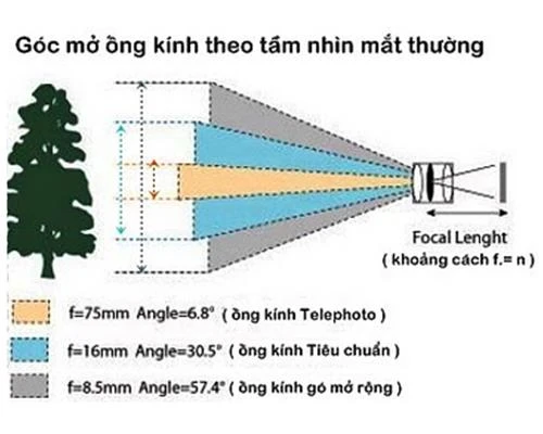 Những tiêu chí vàng để chọn ống kính