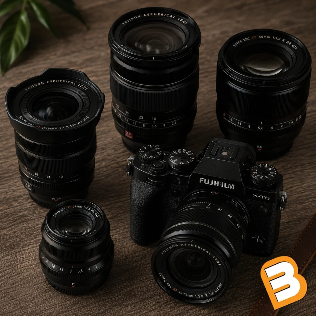 Top 5 ống kính (lens) tốt nhất để khai thác tối đa cảm biến 40MP trên Fujifilm X-T6