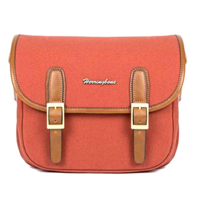 Túi Máy Ảnh Herringbone Maniere Small Burgundy