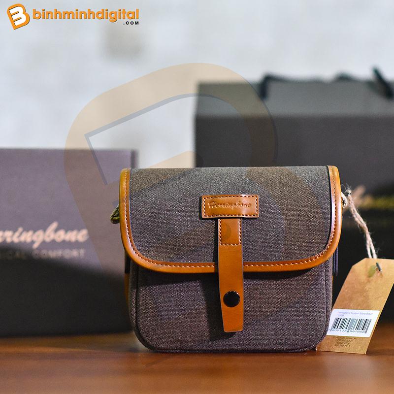 Túi Máy Ảnh Herringbone Muppen Micro Brown