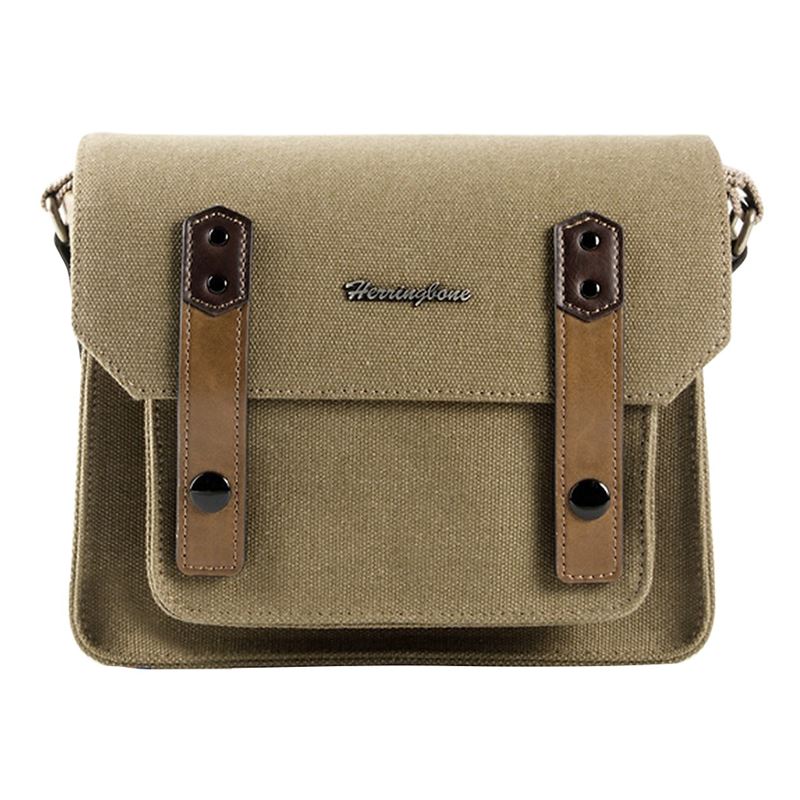 Túi Máy Ảnh Herringbone Papaspocket Small Khaki