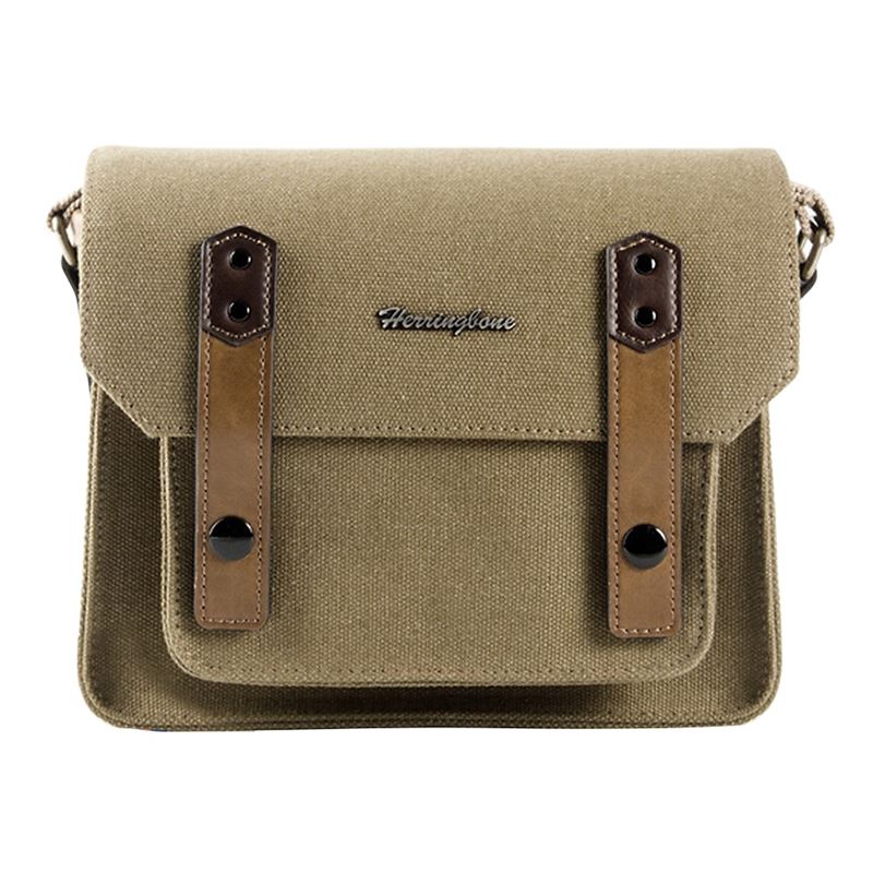 Túi Máy Ảnh Herringbone Postman Small Khaki